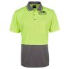 JB's Adults and Kids Hi Vis Non Cuff Traditional Polo Thumbnail
