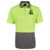 JB's Adults and Kids Hi Vis Non Cuff Traditional Polo Thumbnail