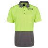 JB's Adults and Kids Hi Vis Non Cuff Traditional Polo Thumbnail