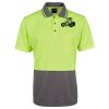 JB's Adults and Kids Hi Vis Non Cuff Traditional Polo Thumbnail