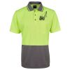 JB's Adults and Kids Hi Vis Non Cuff Traditional Polo Thumbnail