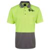 JB's Adults and Kids Hi Vis Non Cuff Traditional Polo Thumbnail
