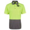 JB's Adults and Kids Hi Vis Non Cuff Traditional Polo Thumbnail