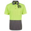 JB's Adults and Kids Hi Vis Non Cuff Traditional Polo Thumbnail
