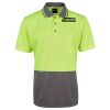 JB's Adults and Kids Hi Vis Non Cuff Traditional Polo Thumbnail