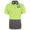 JB's Adults and Kids Hi Vis Non Cuff Traditional Polo Thumbnail