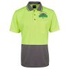 JB's Adults and Kids Hi Vis Non Cuff Traditional Polo Thumbnail