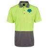 JB's Adults and Kids Hi Vis Non Cuff Traditional Polo Thumbnail