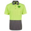 JB's Adults and Kids Hi Vis Non Cuff Traditional Polo Thumbnail