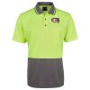JB's Adults and Kids Hi Vis Non Cuff Traditional Polo Thumbnail