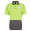 JB's Adults and Kids Hi Vis Non Cuff Traditional Polo Thumbnail