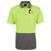 JB's Adults and Kids Hi Vis Non Cuff Traditional Polo Thumbnail
