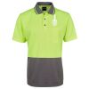 JB's Adults and Kids Hi Vis Non Cuff Traditional Polo Thumbnail