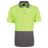 JB's Adults and Kids Hi Vis Non Cuff Traditional Polo Thumbnail