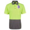 JB's Adults and Kids Hi Vis Non Cuff Traditional Polo Thumbnail