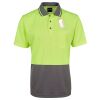 JB's Adults and Kids Hi Vis Non Cuff Traditional Polo Thumbnail