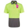 JB's Adults and Kids Hi Vis Non Cuff Traditional Polo Thumbnail