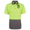 JB's Adults and Kids Hi Vis Non Cuff Traditional Polo Thumbnail