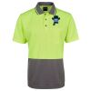 JB's Adults and Kids Hi Vis Non Cuff Traditional Polo Thumbnail