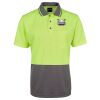 JB's Adults and Kids Hi Vis Non Cuff Traditional Polo Thumbnail