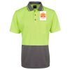 JB's Adults and Kids Hi Vis Non Cuff Traditional Polo Thumbnail