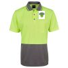 JB's Adults and Kids Hi Vis Non Cuff Traditional Polo Thumbnail