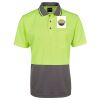 JB's Adults and Kids Hi Vis Non Cuff Traditional Polo Thumbnail