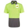 JB's Adults and Kids Hi Vis Non Cuff Traditional Polo Thumbnail