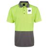 JB's Adults and Kids Hi Vis Non Cuff Traditional Polo Thumbnail