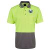 JB's Adults and Kids Hi Vis Non Cuff Traditional Polo Thumbnail