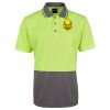 JB's Adults and Kids Hi Vis Non Cuff Traditional Polo Thumbnail