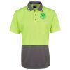 JB's Adults and Kids Hi Vis Non Cuff Traditional Polo Thumbnail