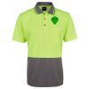 JB's Adults and Kids Hi Vis Non Cuff Traditional Polo Thumbnail