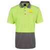 JB's Adults and Kids Hi Vis Non Cuff Traditional Polo Thumbnail