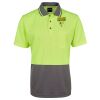 JB's Adults and Kids Hi Vis Non Cuff Traditional Polo Thumbnail