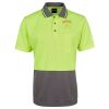 JB's Adults and Kids Hi Vis Non Cuff Traditional Polo Thumbnail