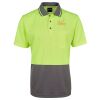 JB's Adults and Kids Hi Vis Non Cuff Traditional Polo Thumbnail
