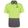 JB's Adults and Kids Hi Vis Non Cuff Traditional Polo Thumbnail