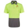 JB's Adults and Kids Hi Vis Non Cuff Traditional Polo Thumbnail